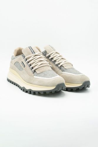 Floris Van Bommel Homme basket bas Beige hommes (semelle de gripper brun clair - 10248-22 beige) - Marine | Much more than shoes