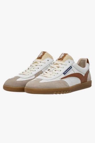 Floris Van Bommel Homme basket bas Blanc