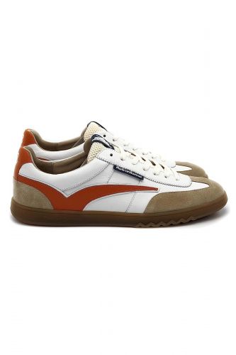 Floris Van Bommel Homme basket bas Orange