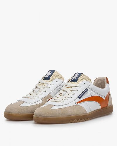 Floris Van Bommel Homme basket bas Blanc