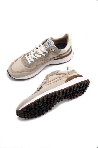 Floris Van Bommel Homme basket bas Naturel hommes (semelle Noppi naturel - 10228-26 Noppi naturel) - Marine | Much more than shoes