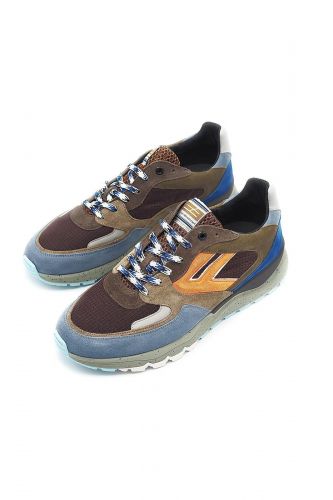 Baskets en nubuk multicolore FLORIS VAN BOMMEL | Marine