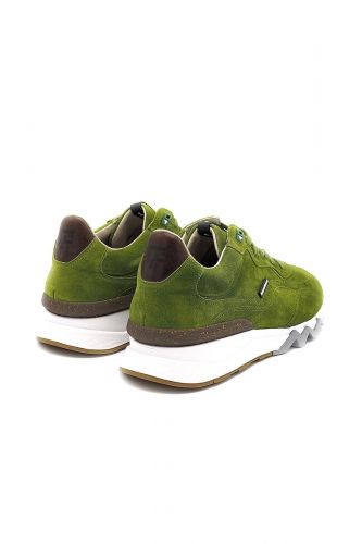 Floris Van Bommel Homme basket bas Vert hommes (semelle >>> vert - 10136-50 vert) - Marine | Much more than shoes