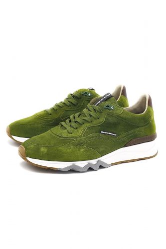 Floris Van Bommel Homme basket bas Vert hommes (semelle >>> vert - 10136-50 vert) - Marine | Much more than shoes