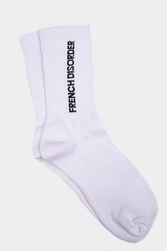 French Disorder chaussette Blanc