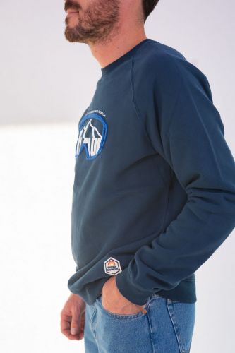 French Disorder sweat  Bleu hommes (Sweat 