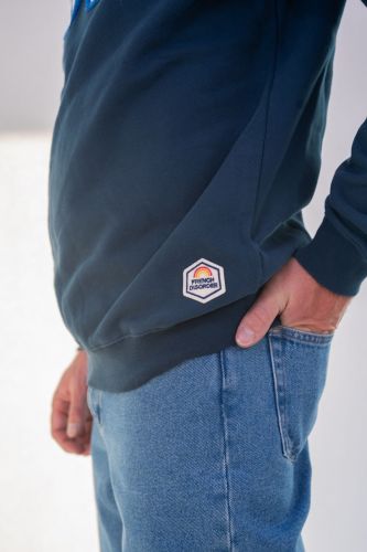 French Disorder sweat  Bleu hommes (Sweat 