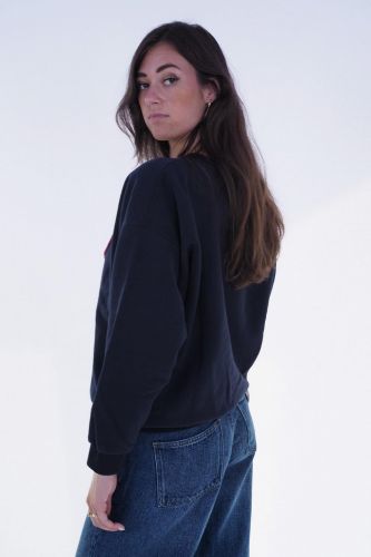 French Disorder sweat  Bleu femmes (Sweat 