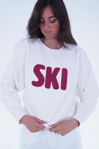 French Disorder sweat  Ecru femmes (Sweat 