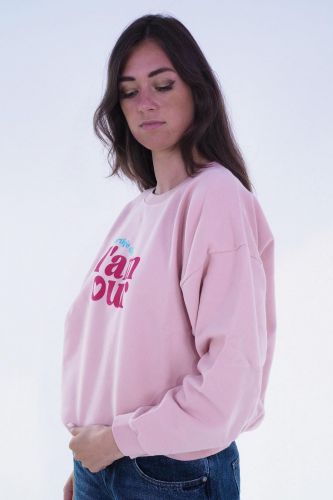 French Disorder sweat  Rose femmes (Sweat 