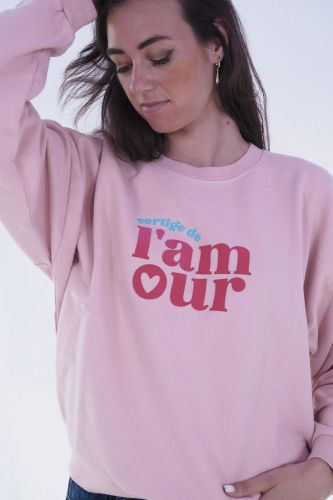 French Disorder sweat  Rose femmes (Sweat 