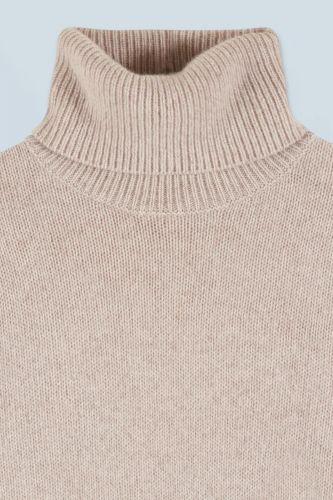 Pull col roulé beige FROM FUTURE | Marine