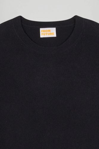 Pull en cachemire noir FROM FUTURE | Marine