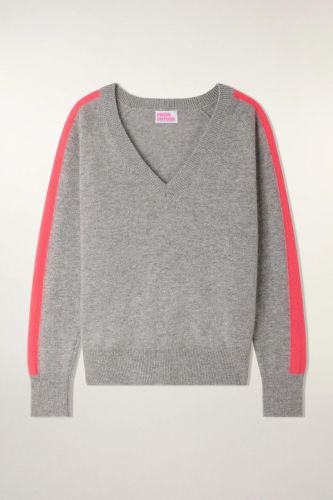 Pull gris et rose FROM FUTURE | Marine Auvelais 