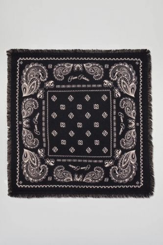 Foulard noir et blanc FROM FUTURE | Marine Auvelais 