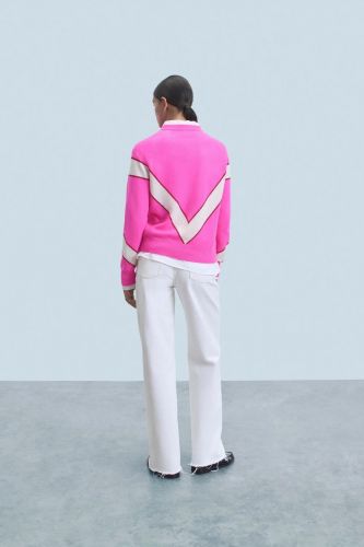 Pull en cachemire fuschia FROM FUTURE | Marine