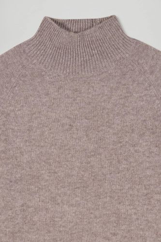 Pull court en cachemire léger taupe FROM FUTURE | Marine