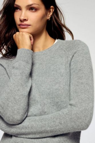 Pull uni gris 100% cachemire FROM FUTURE | Marine