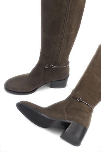 Bottes en nubuk brun FRU.IT | Marine