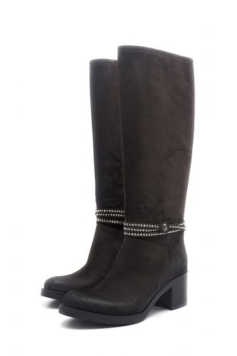 Bottes en nubuk brun FRU.IT | Marine