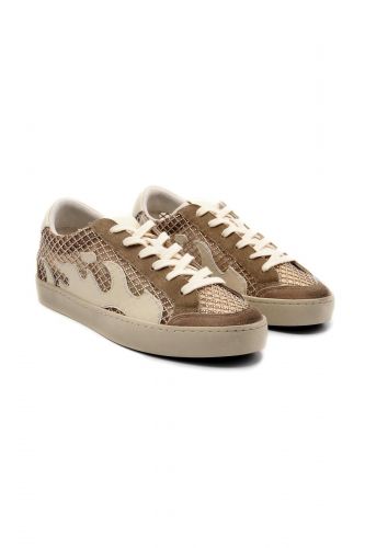 Baskets flammes et glitters GAMIN | Marine