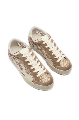 Baskets flammes et glitters GAMIN | Marine