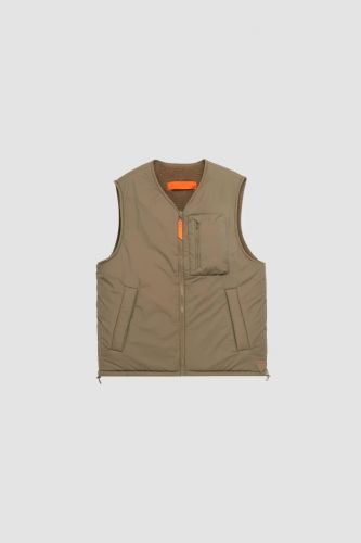 Bodywarmer brun réversible GERTRUDE | MARINE Auvelais