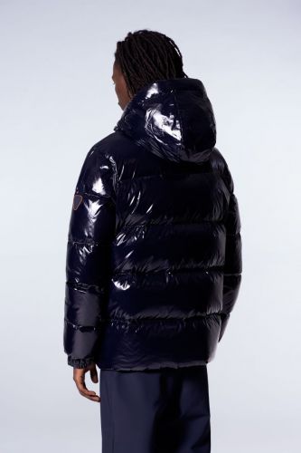 Doudoune à capuche bleu GERTRUDE & GASTON | Marine