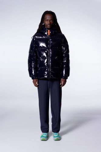 Doudoune à capuche bleu GERTRUDE & GASTON | Marine