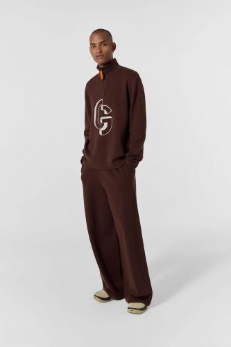 Gertrude pull Bordeaux