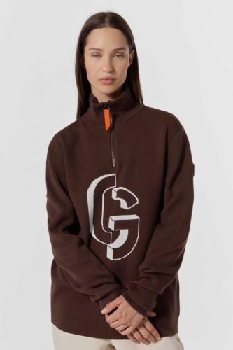 Pull brun GERTRUDE | Marine Auvelais 