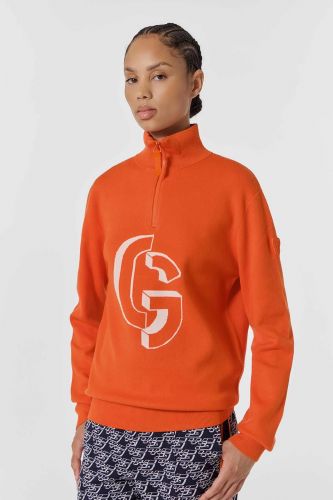 Pull orange GERTRUDE | Marine Auvelais 