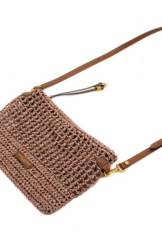 Gianni Chiarini & Marcella Sac cabas Rose femmes (Pochette rafia tressé dim: 28x18x2 cm - 11950 Pochette rafia rose) - Marine | Much more than shoes