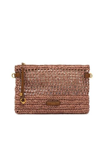 Gianni Chiarini & Marcella Sac cabas Rose femmes (Pochette rafia tressé dim: 28x18x2 cm - 11950 Pochette rafia rose) - Marine | Much more than shoes