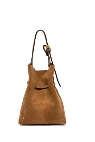 Gianni Chiarini & Marcella Sac cabas Naturel femmes (Sac bourse petit nubuck caramel dim : 15 - SIENNA 11784 caramel) - Marine | Much more than shoes