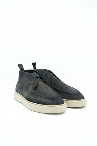 Giorgio 1958 boots Gris hommes (½ boots semelle sportive - 29110 + élastique anthracite) - Marine | Much more than shoes