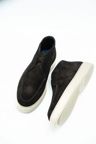 Giorgio 1958 boots Brun hommes (½ boots semelle sportive fermeture par é - 29110 + élastique marron) - Marine | Much more than shoes