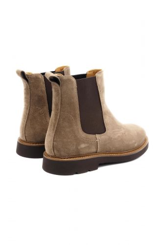 Boots beige Chelsea en nubuck GIORGIO 1958 | MARINE Auvelais 