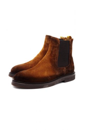 Boots Chelsea nubuck cognac GIORGIO 1958 | MARINE Auvelais