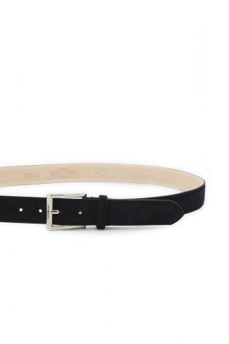 Giorgio 1958 ceinture Bleu hommes (ceinture unie - 10023 NAVY bleu marine) - Marine | Much more than shoes