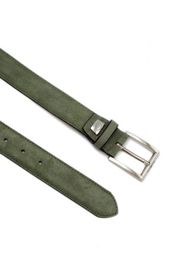Giorgio 1958 ceinture Vert hommes (ceinture unie - 10023 HEDGE GREEN menthe) - Marine | Much more than shoes