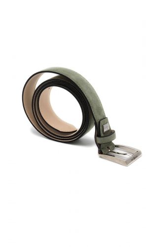 Giorgio 1958 ceinture Vert hommes (ceinture unie - 10023 HEDGE GREEN menthe) - Marine | Much more than shoes