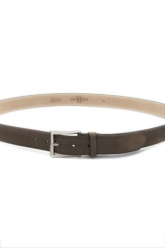 Giorgio 1958 ceinture Brun hommes (ceinture unie marron - 10123 ceint brun foncé) - Marine | Much more than shoes