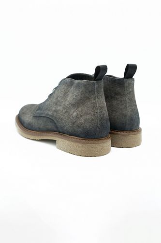 Giorgio 1958 boots Gris hommes (desert boots semelle crème - 34405 gris plomb) - Marine | Much more than shoes