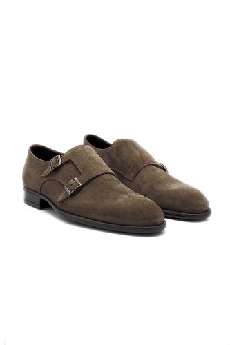 Giorgio 1958 molière Taupe hommes (Double boucle chic nubuk marron - 79413 double boucle marron tau) - Marine | Much more than shoes