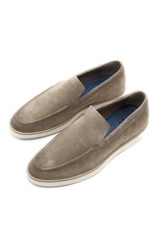 Mocassin en nubuk taupe GIORGIO 1958 | Marine