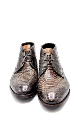 Giorgio 1958 boots Vert hommes (GG1958-½ boots snake - 32405 ½ bottine snake vert) - Marine | Much more than shoes