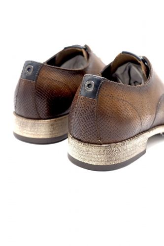 Giorgio 1958 molière Brun hommes (GG1958-Chic lacet - 974147 Lacet print snake) - Marine | Much more than shoes