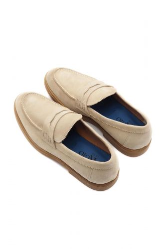 Giorgio 1958 mocassin Beige hommes (mocassin college - 92701 papyrus beige) - Marine | Much more than shoes