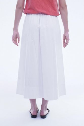 Jupe longue blanche GRACE | Marine